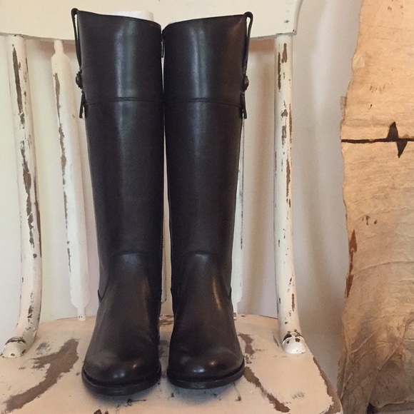 NIB Jayden Button Tall Riding Boots - Picture 4 of 5